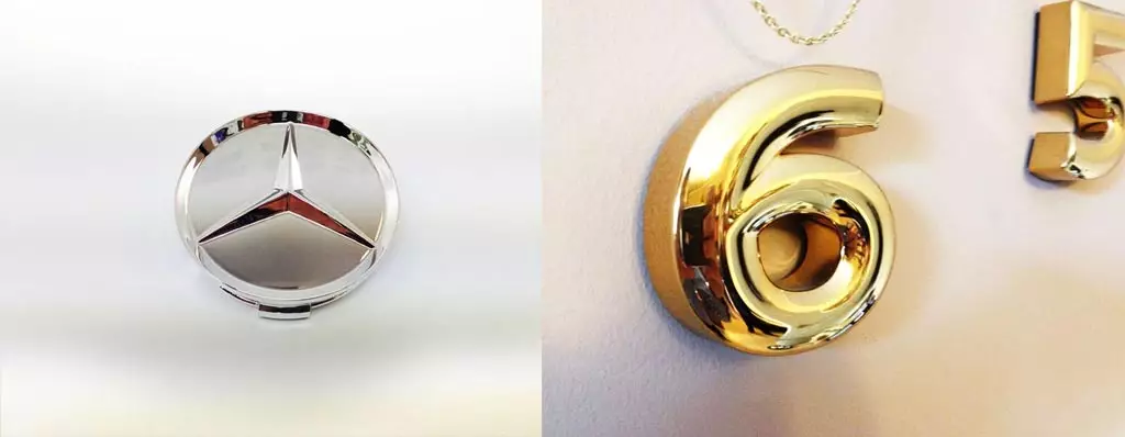 lakierowane ozdoby metalowe